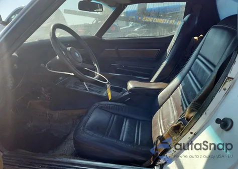 1976 Chevrolet Corvette из США, поврежденный, VIN 1Z37L6S427431